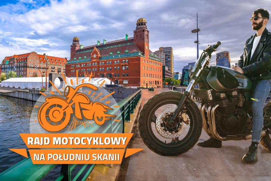 Rajd motocyklowy na południu Skanii